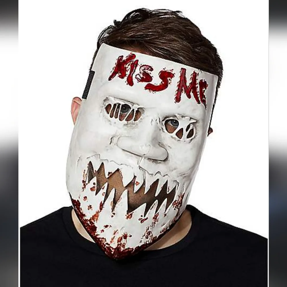 Kiss Me - Purge Halloween Mask - Election Year